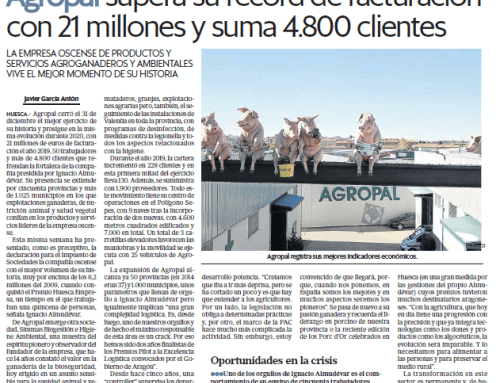 (Español) Agropal supera su récord de facturación con 21 millones y suma 4.800 clientes